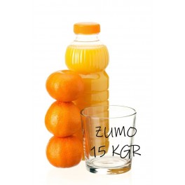 Caja de 15 kgr de ZUMO - Naranja de Valencia